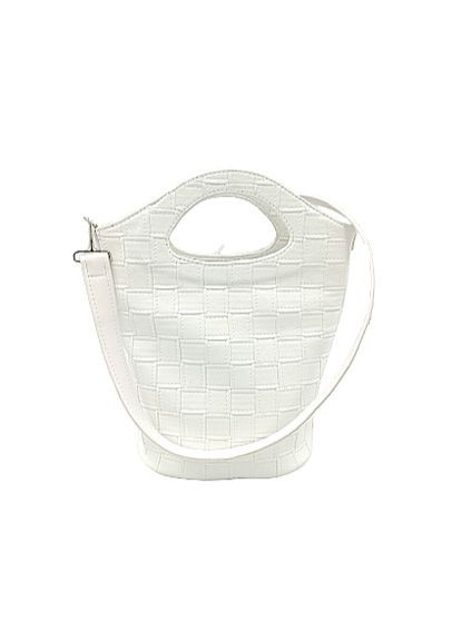 Сумка женская белая плетенка No Brand сумка жіноча (293061115)