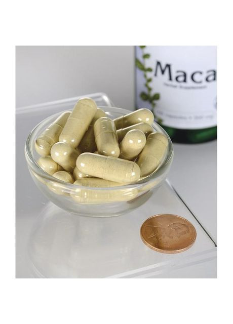 Маку для репродуктивної системи, Maca,, 500 мг, 100 капсул Swanson (364311170)