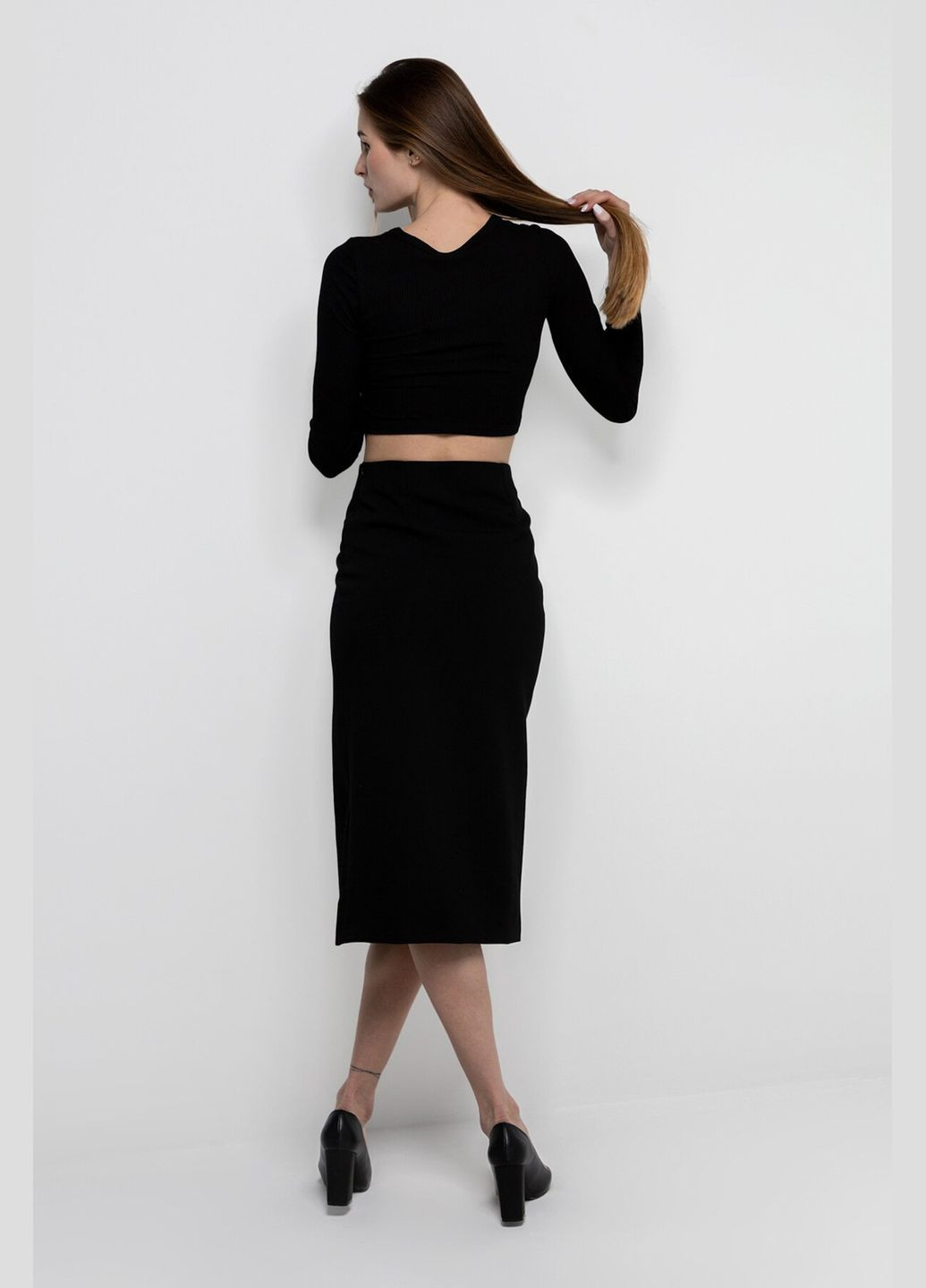 Спідниця однотонна жіноча 4866 (2000990238252D) shop (2000990238252) Karol Кежуал (268465401)