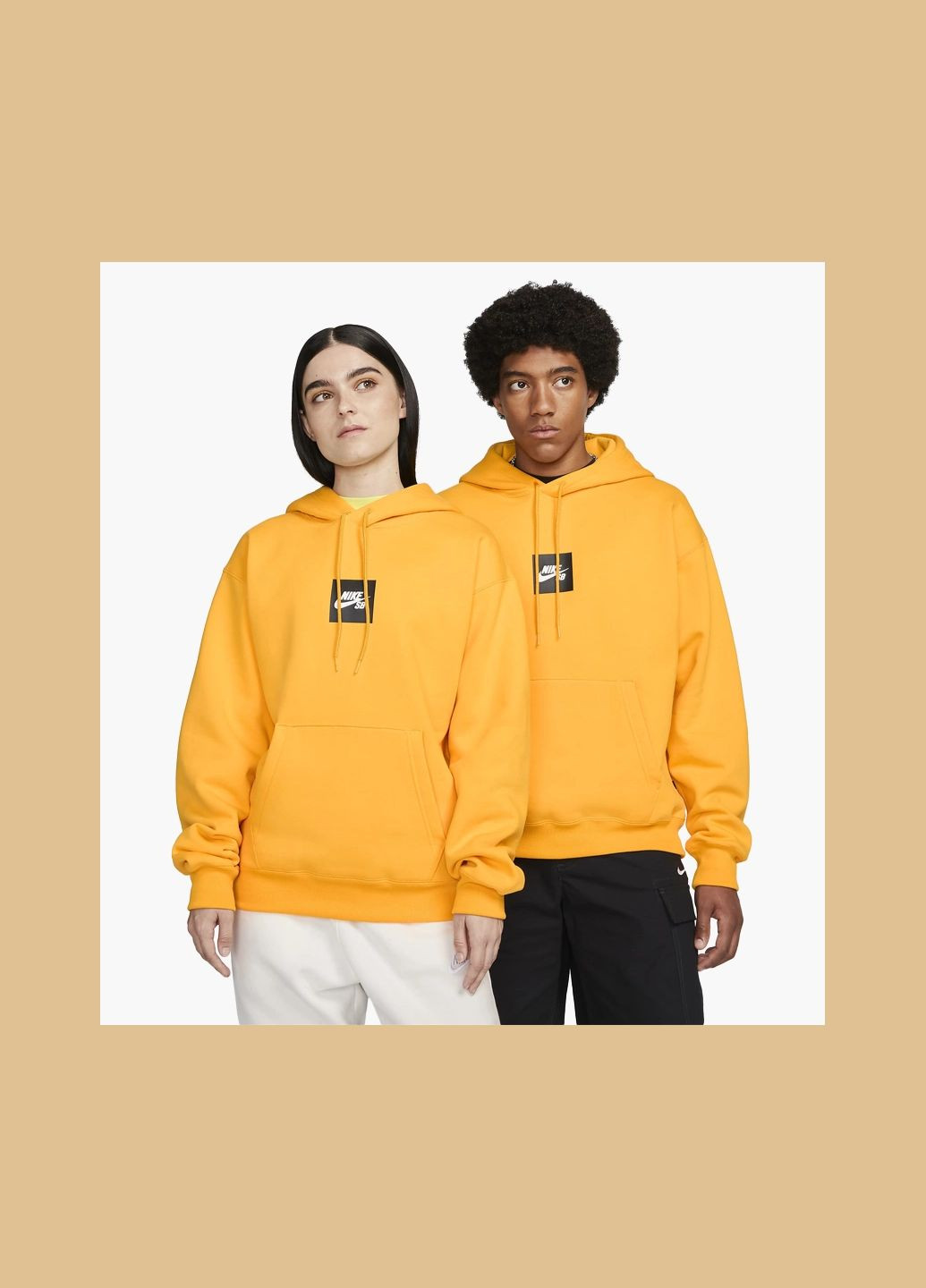 Худі чоловіча Sb Yellow DV8839-739 Nike (369764574)