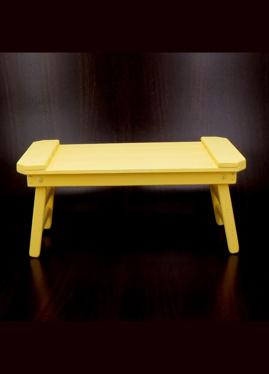 Столик-піднос для сніданку з дерева Огайо лимонад (СТП-000851) No Brand (327847800)