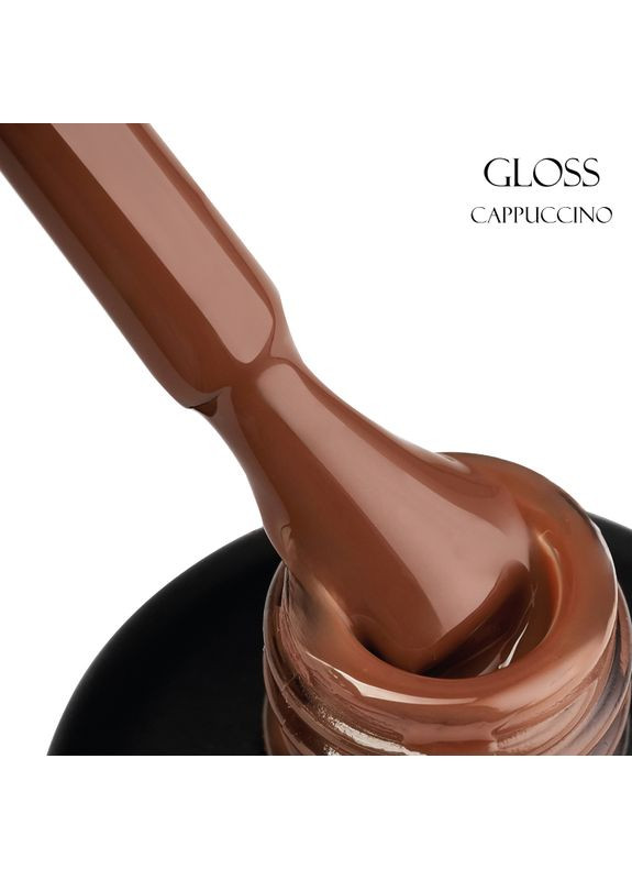 Цветная база GLOSS Color Base Gel Cappuccino, 11 мл Gloss Company (278650139)