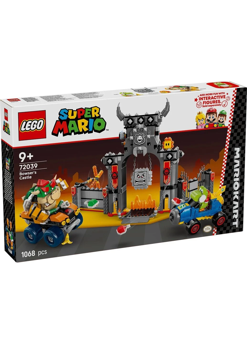 Конструктор Super Mario Mario Kart – Боузер и его замок Lego (393748209)