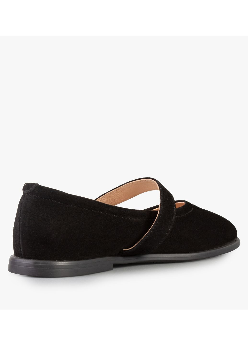 Женские балетки женские бренда 8301744_(1) ModaMilano | чёрные натуральная замша (328199180)