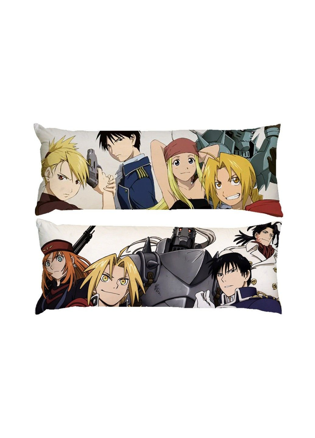 Подушка дакимакура Cтальной алхимик декоративная ростовая подушка для обнимания двусторонняя No Brand (328315356)