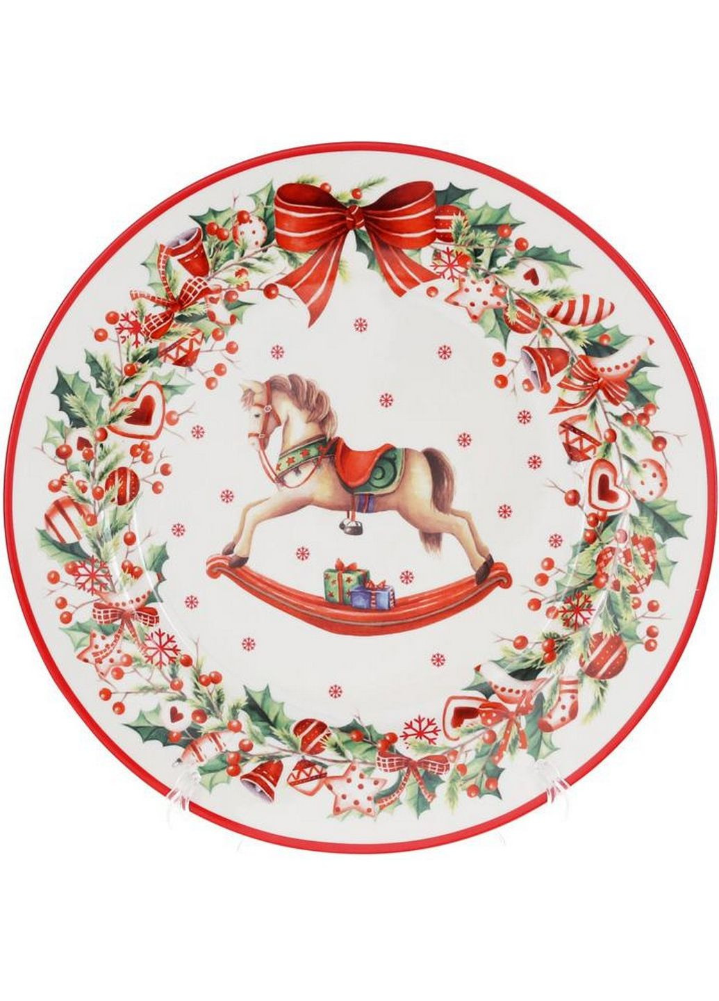 Тарелка обеденная "Рождественская фантазия" Bona (279323820)