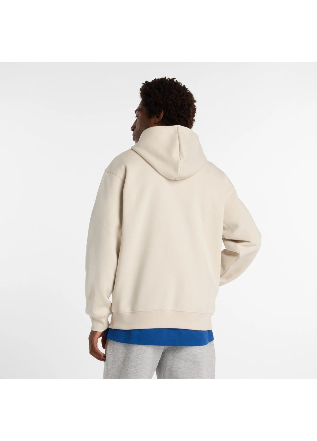 Худи мужские Sport Essentials Fleece Beige MT41511TWF New Balance (364836616)