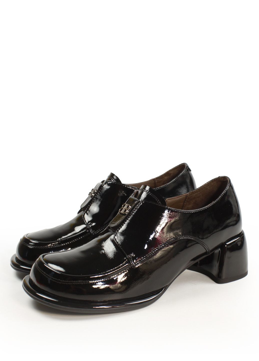 It-Girl Женские закрытые туфли из натуральной лакированной кожи черный з натуральная кожа, — демисезон (362663890)