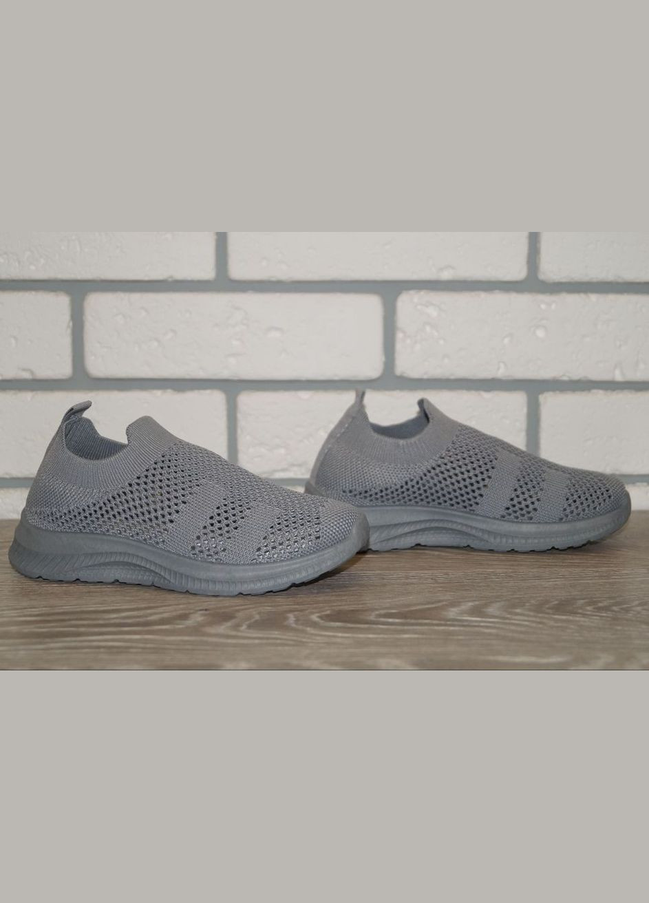 Сірі Літні кросівки текстильні літні сірі LQD