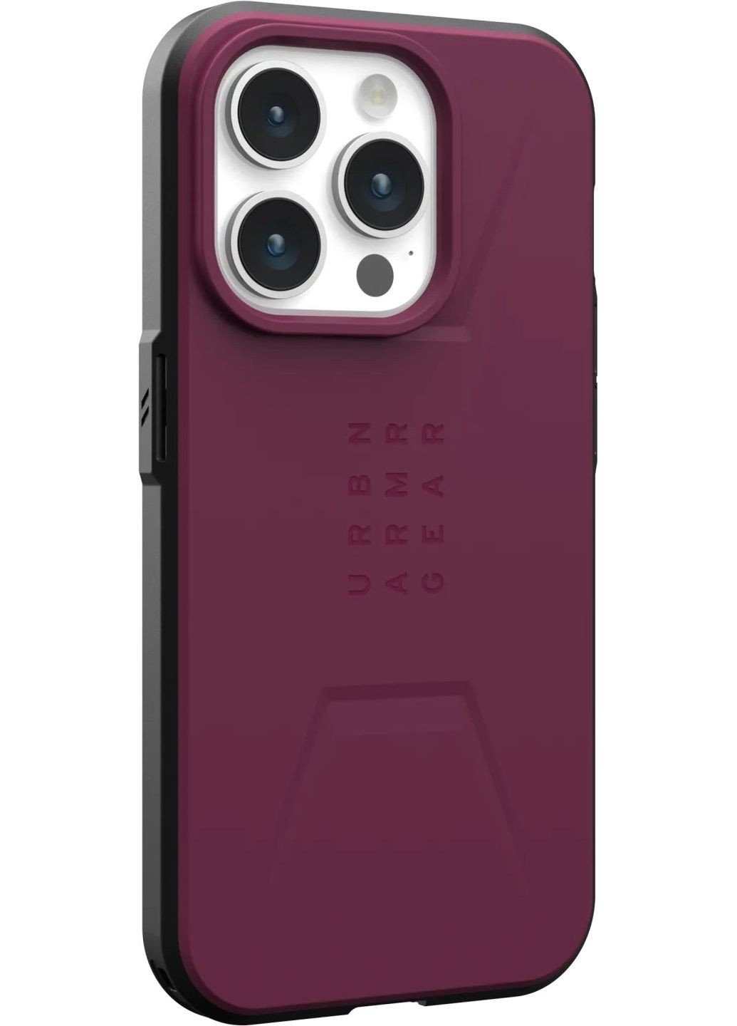 Чохол-накладка Civilian Magsafe для Apple iPhone 15 Pro Max Bordeaux (114295119049) Urban Armor Gear (370620251)