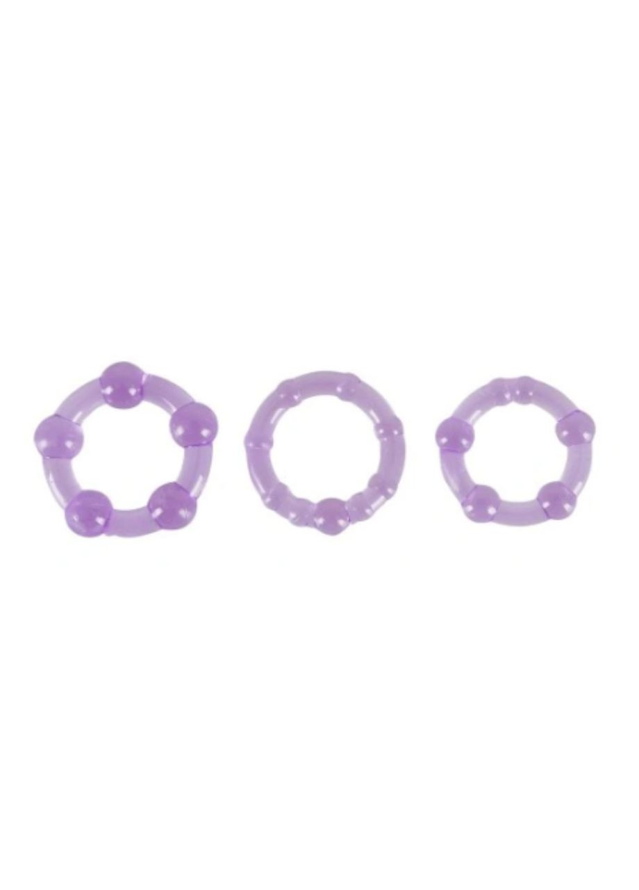 Набір із 3 ерекційних кілець "Cock Rings Set "Get Hard" You2Toys (299386669)