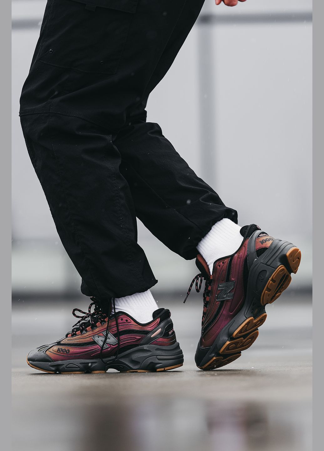 Кросівки жіночі і чоловічі New Balance 1000 x Joe Freshgoods black ice | Нью Беланс 1000 чорні No Brand чорні демісезони (315483023)