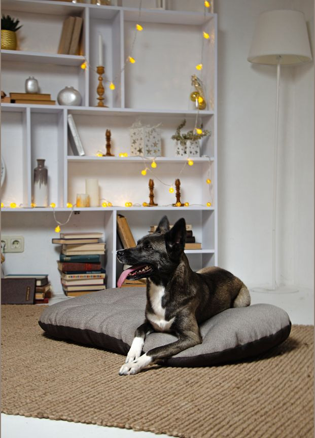 Лежак-подушка для собак и котов для собак и котов Морфей №2 50х70 см (4820224215341) Lucky Pet (279566989)