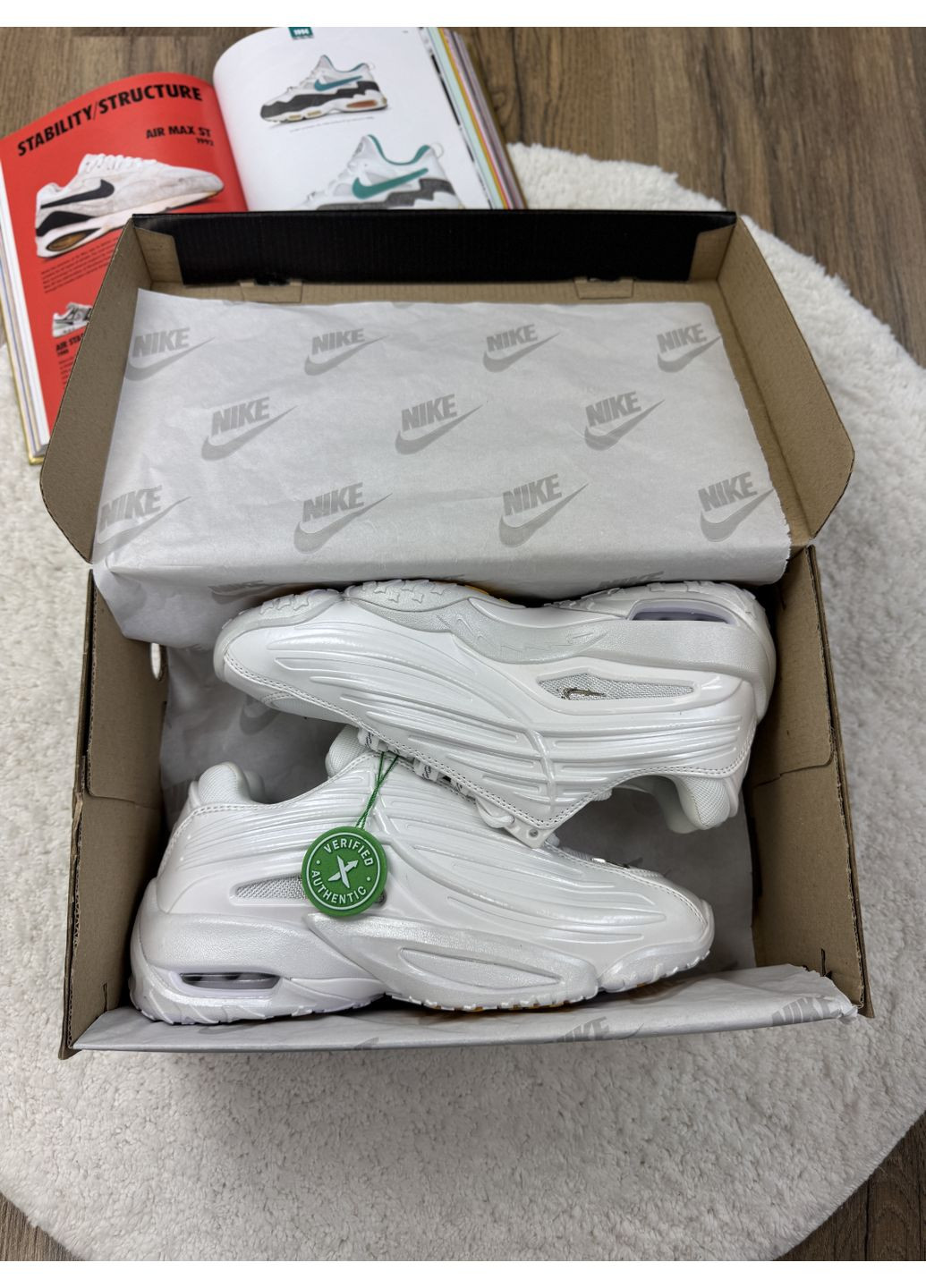КРОСІВКИ ЖІНОЧІ NIKE HOT STEP 2 DRAKE NOCTA WHITE НАЙК ХОТ СТЕП No Brand білі демісезони (369389184)