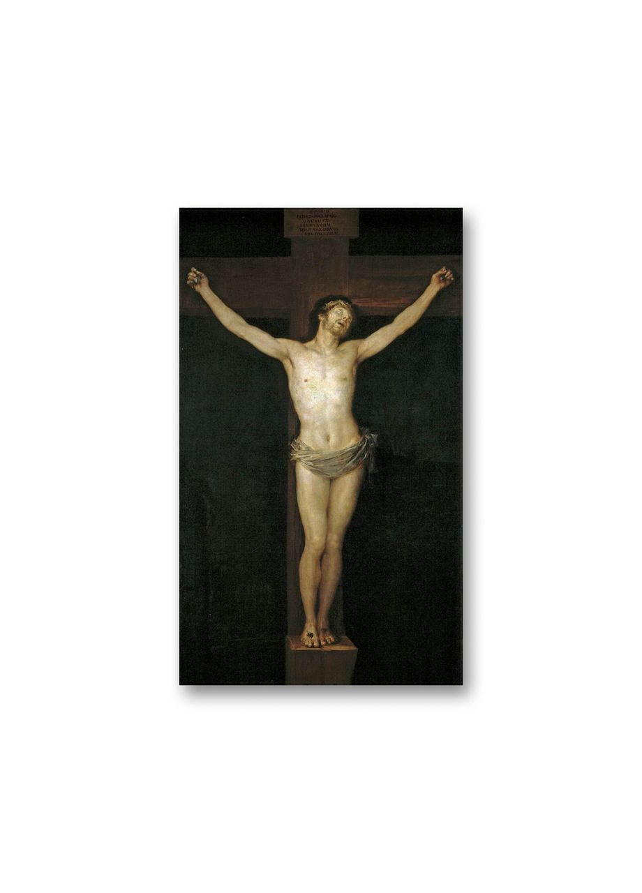 Печать на холсте Распятие Христа Франсиско Гойя 30x40 No Brand (346496186)
