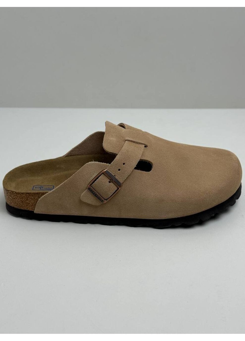 Замшеві шльопанці біркенсток Birkenstock No Brand Boston (354820683)