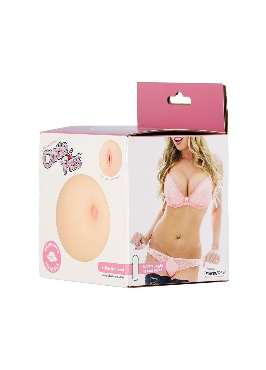 Мастурбатор Cutie Pies 's Handful — Pussy & Boob Hannah (303896625)