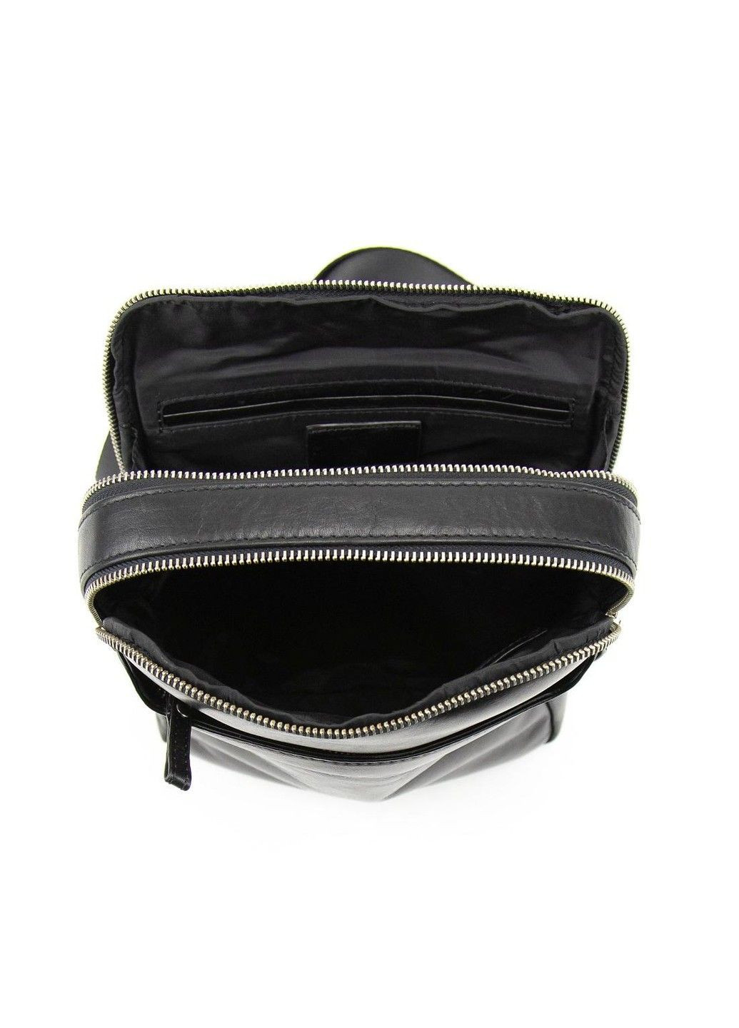 Мужской мессенджер в гладкой коже на две молнии S-TV-4130A Tavinchi (304265605)