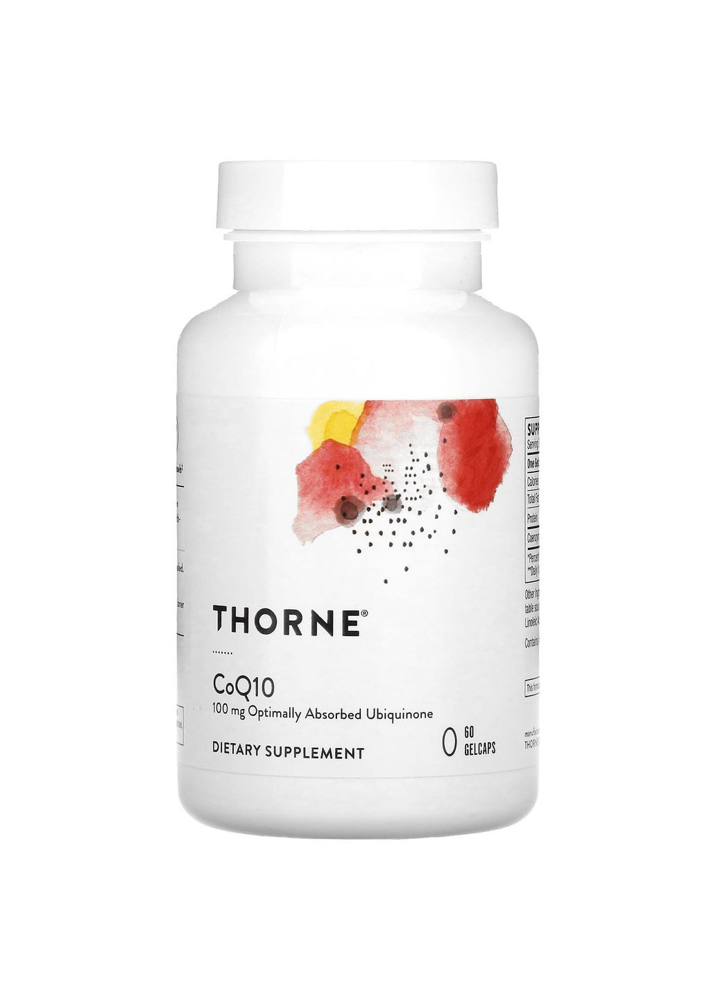 Коэнзим Q10, CoQ10, Thorne, 100 мг, 60 гелевых капсул Thorne Research (322286937)