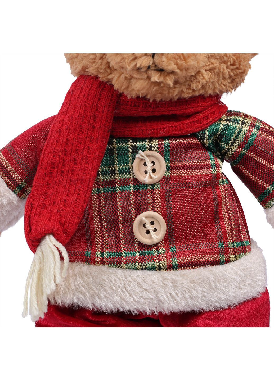 Новогодняя мягкая игрушка Мишка мальчик 50 см Разноцветный (974931) YES! Fun (370674000)