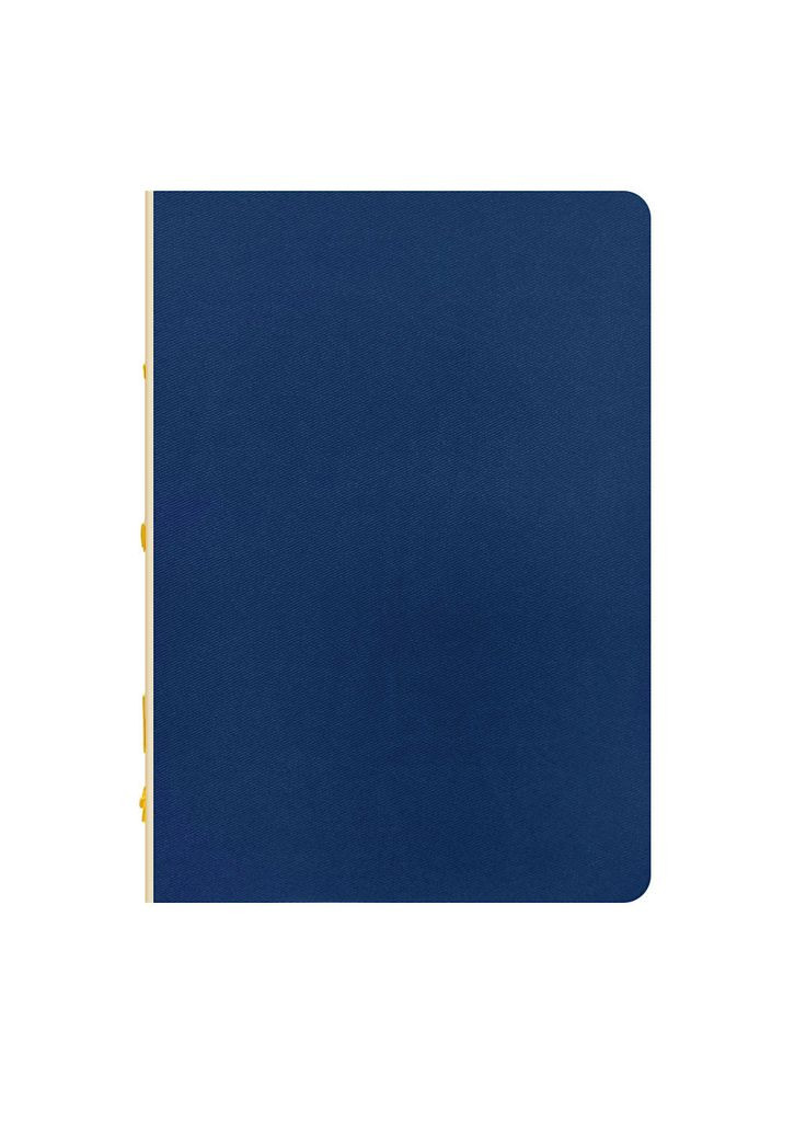 Скетчбук А5, синий 128 листов, гибкая обложка, искусственная кожа Фабрика Поліграфіст (281999691)
