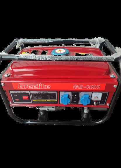 Бензиновый генератор для техники GE-4500 3.5 кВт (1756375704) GREELITE (325219518)