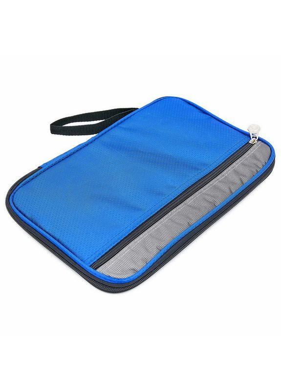 Чехол на ракетку для настольного тенниса (полиэстер, р-р 31х2,5х2см, для 1-й ракетки, Синий-серый) Giant (361439276)