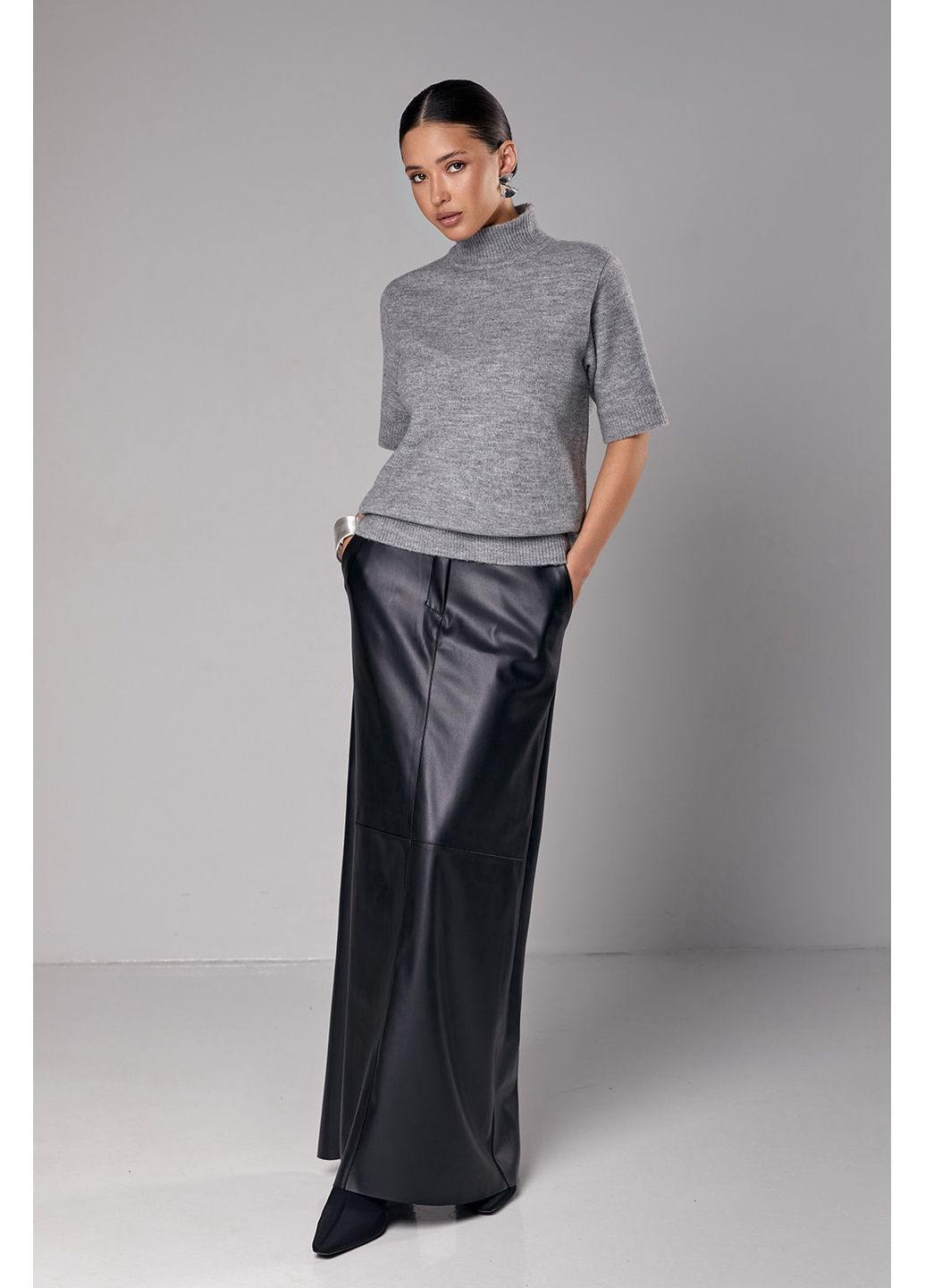 Джемпер з натуральної вовни з коротким рукавом 2797 Triko Bakh (368834449)