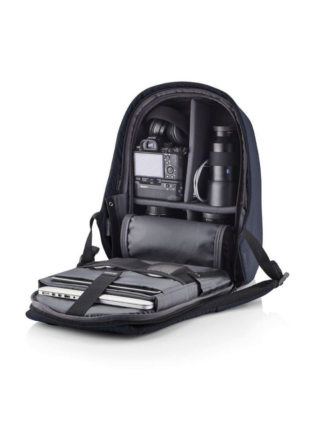 Рюкзак черный антивор Bobby Hero XL Navy Blue (P705.715) XD Design (303261035)