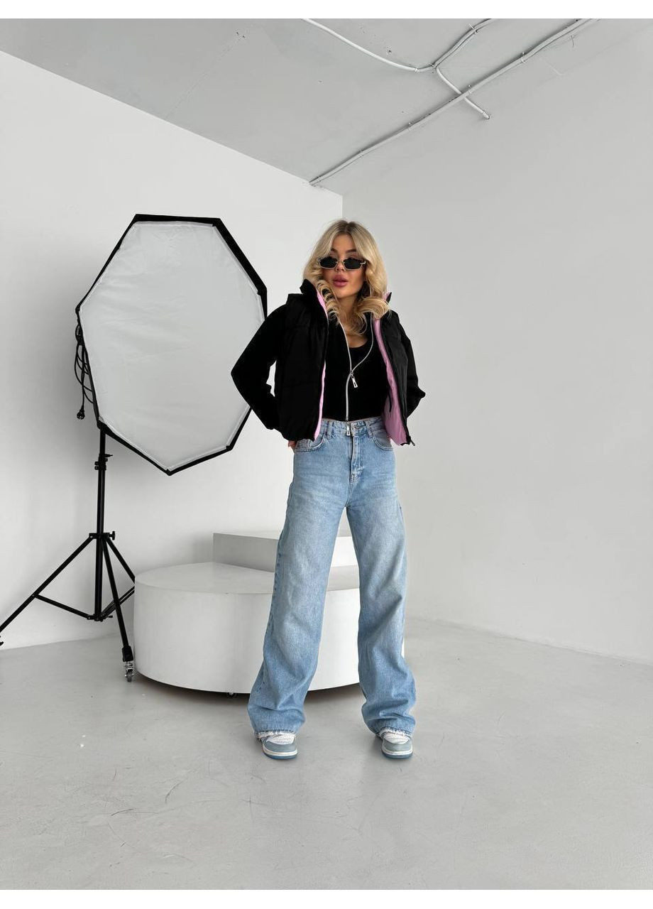 🖤🤍 Двухсторонняя жилетка с кулисками – Размерная сетка в описании 🔝 DK/DL Мода без кордонів (360797806)