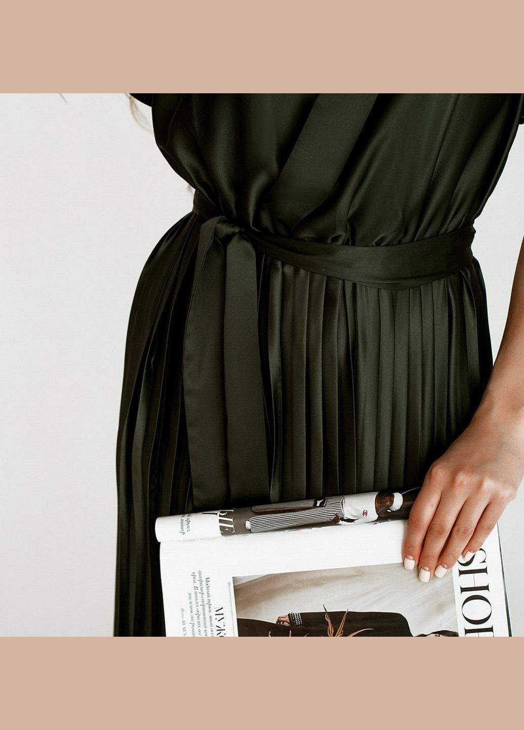 Оливкова (хакі) сукня Liton