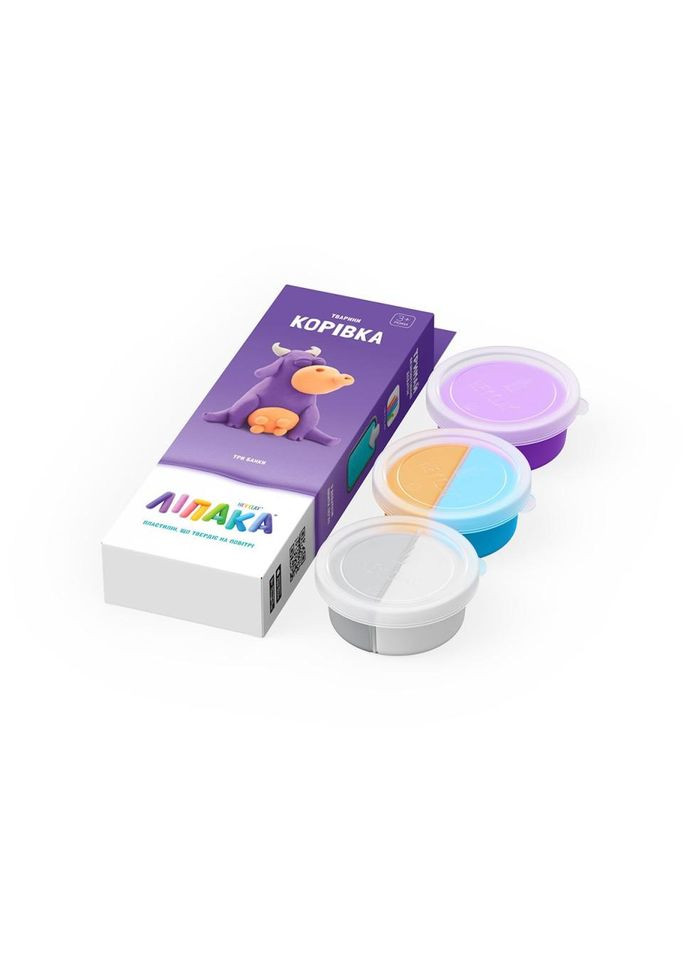 Набор самотвердеющего пластилина Коровка ЛИПАКА 30047-UA01 No Brand (339779724)