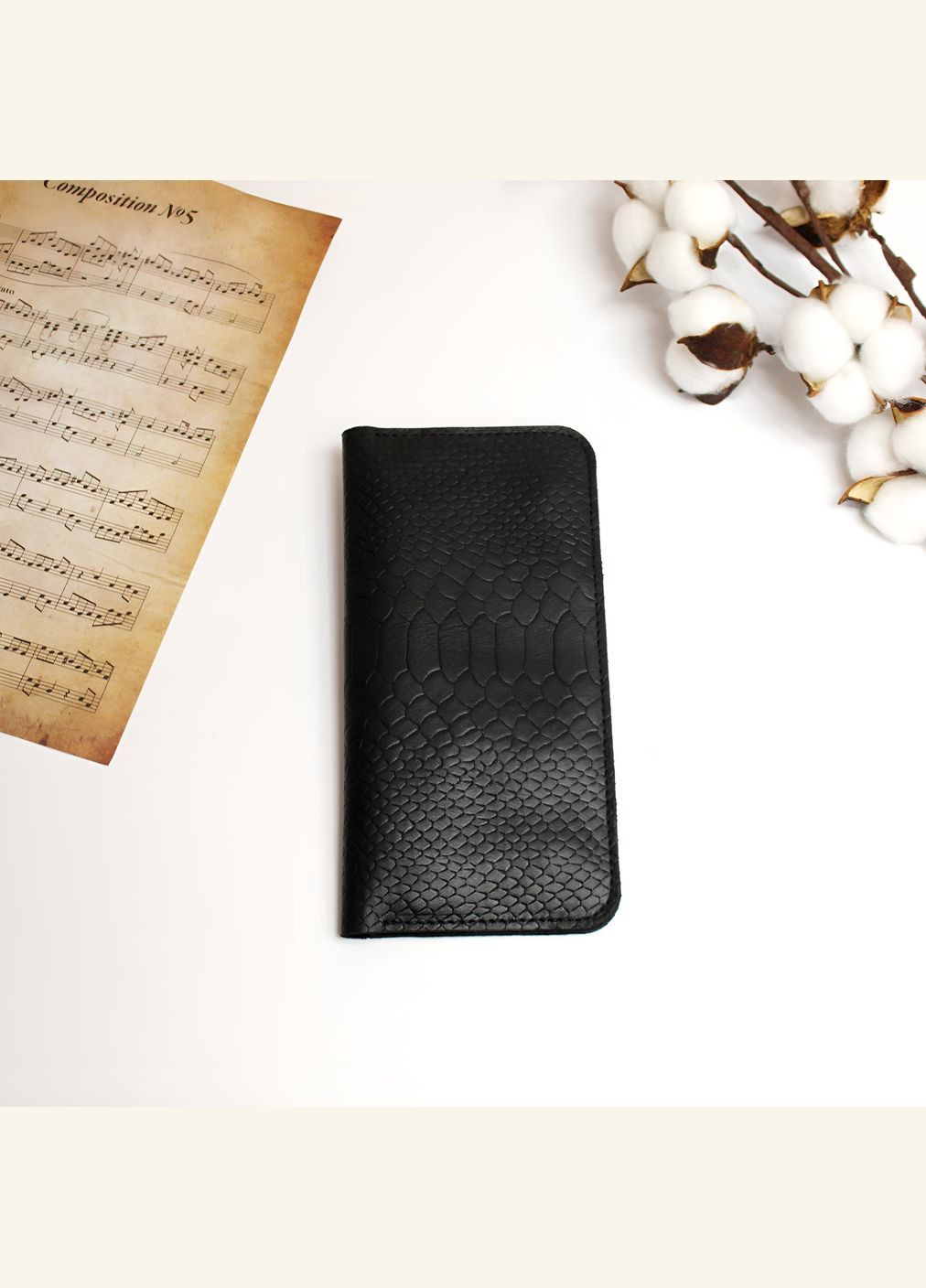 Гаманець шкіряний чоловічий. Портмоне Лонг. Leaflet Leather STOK (294207226)