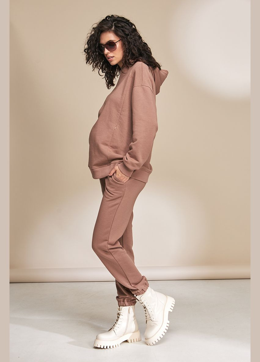 Спортивні штани - джогери для вагітних з подвійною підтримкою животика Юла мама (278567937)