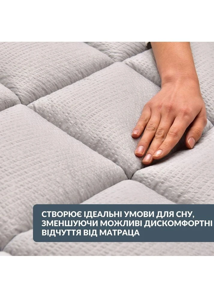 Наматрасник защитный см с резинками по углам антиаллергенный супер плотный IDEIA (386252704)