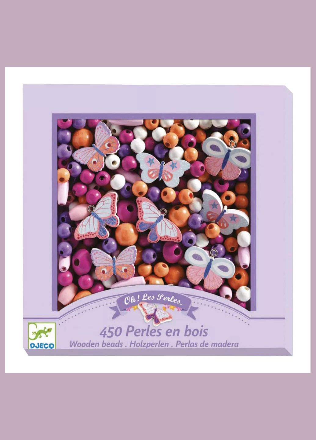 Набір для творчості "Метелики" з дерев'яними намистинами (DJ09810) Djeco (333253233)