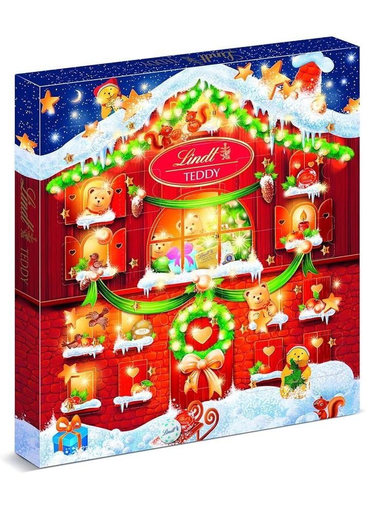 Адвент календарь Teddy 128 г Lindt (369622640)