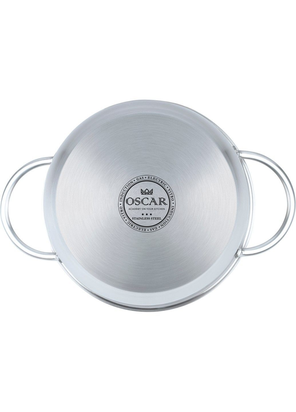 Кастрюля GALANT 18 см с крышкой (OSR-2004-18) Oscar (365275077)