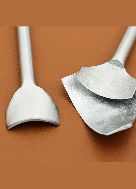 Набор 9 полукруглых U-образных резаков пробойников для торцевания кожи вырубки по коже, от 10 до 50 мм. XJXN (327368256)