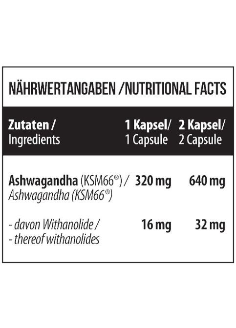 Ashwagandha KSM-66 60 Caps MST Nutrition (321267578)