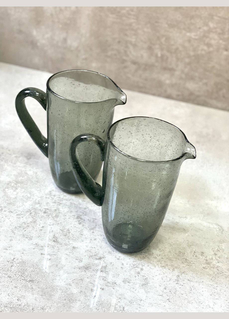 Графин скляний сірого кольору Франція (149810) Amadeus (303354608)