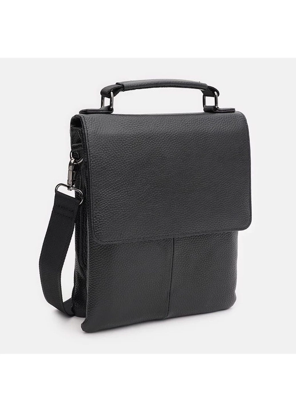 Чоловіча шкіряна сумка барсетка K19903203-black Ricco Grande (322959765)