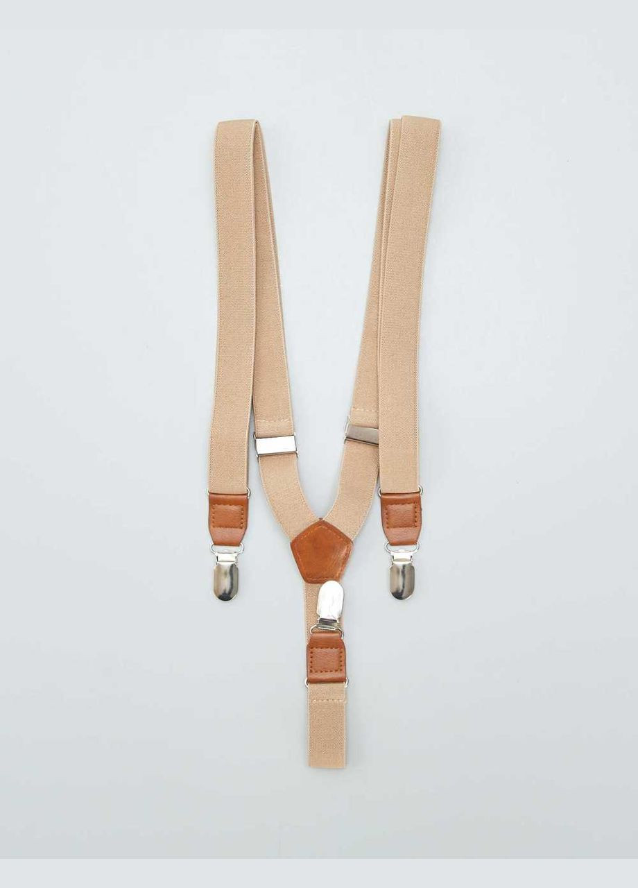Підтяжки,бежевий-коричневий, Kiabi (337470288)