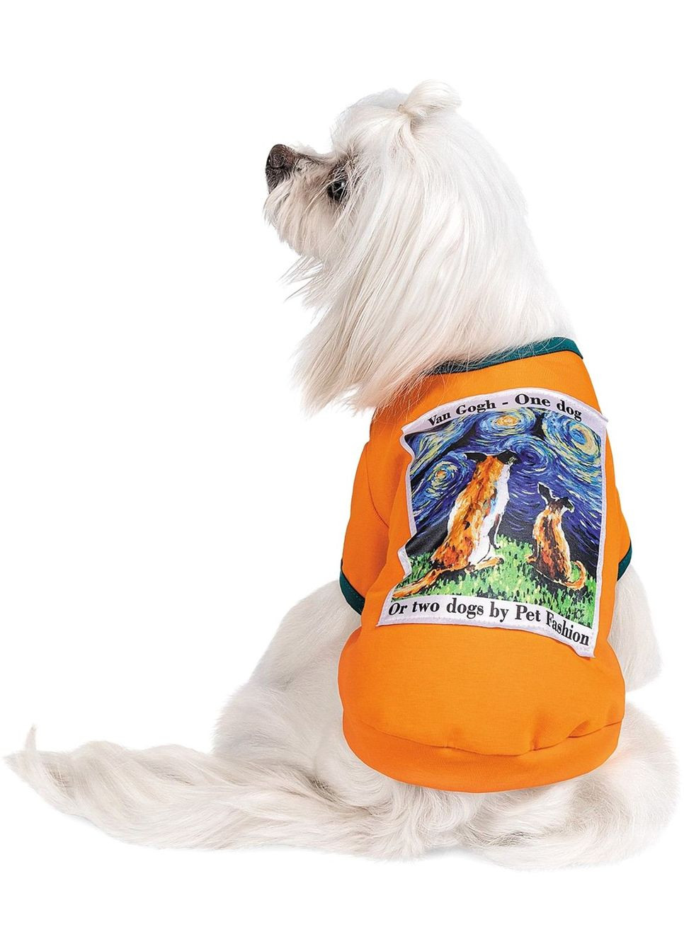 Футболка для собак "ART" Оранжевая (4823082420926) Pet Fashion (279572616)