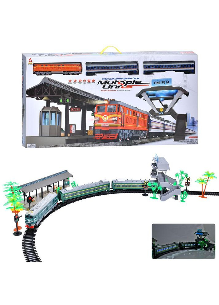 Железная дорога игрушечная с музыкой 22916 Lego (322592896)