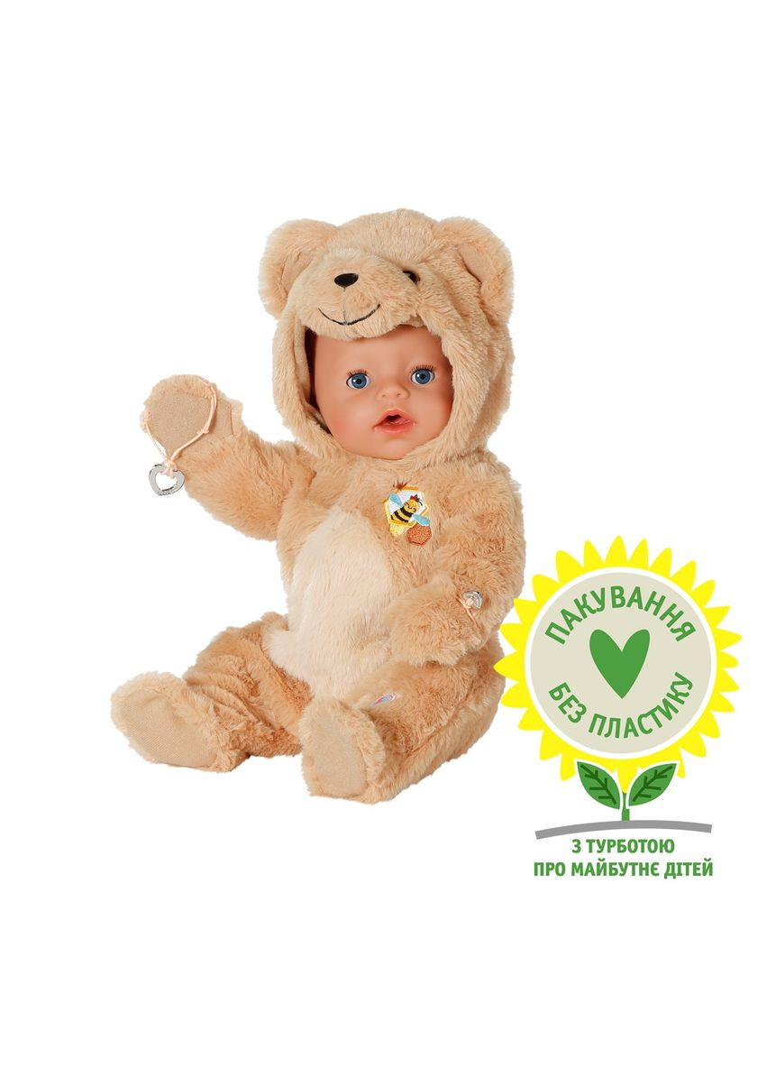 Кукла – ЭММА В КОСТЮМЕ МИШКА (43 cm, с аксессуарами) BABY born (315402181)