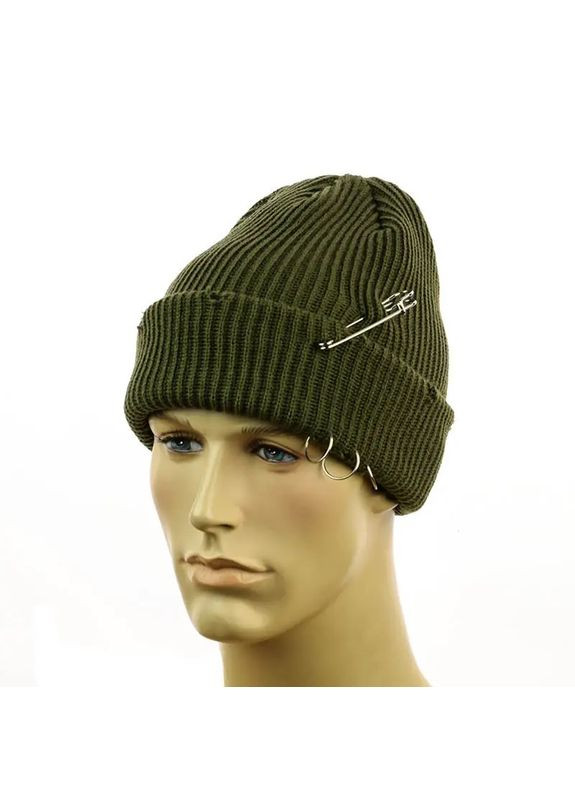 Рвана з кільцями та шпилькою STD Шапка-біні (360559105)