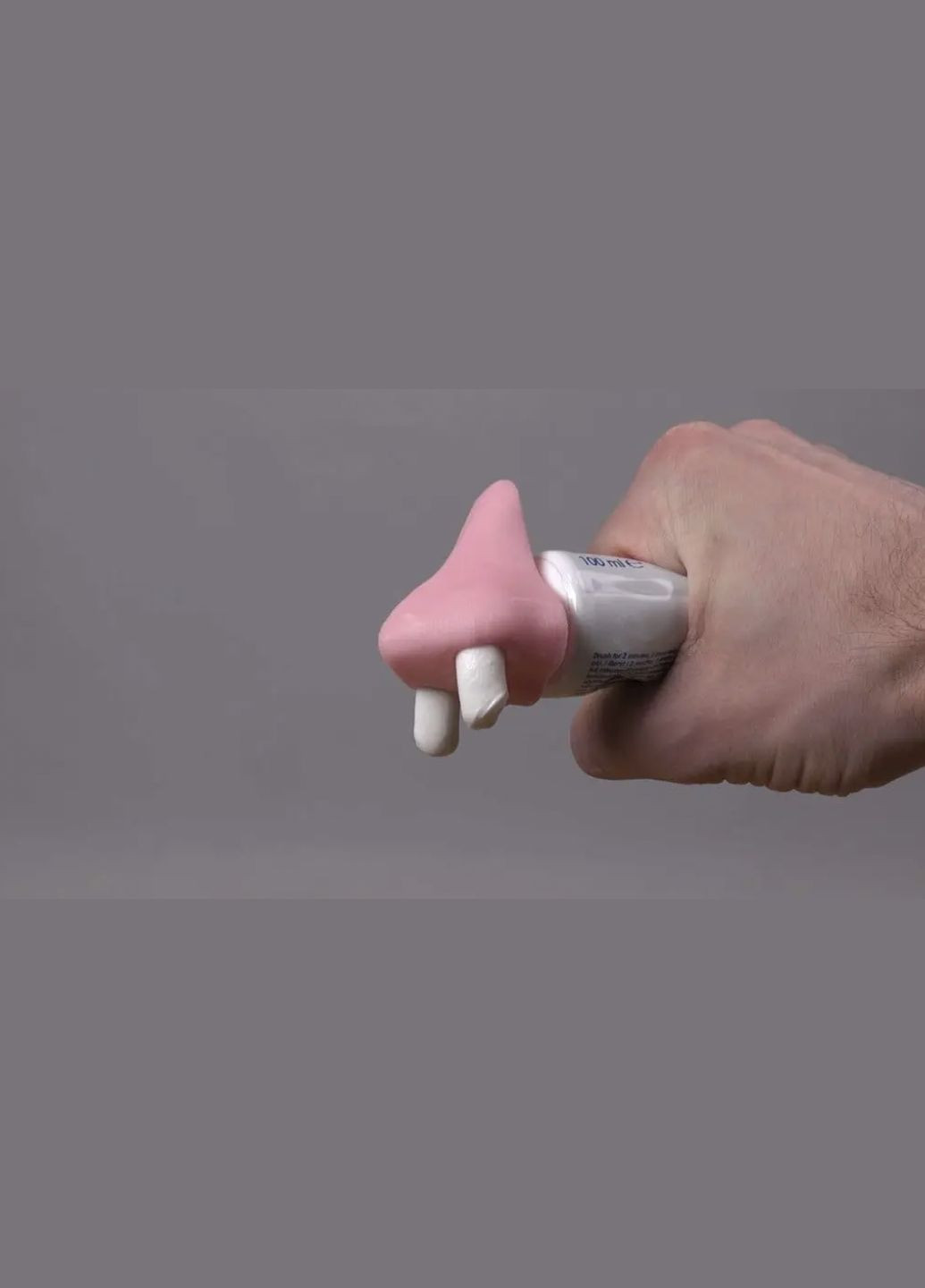 Насадка на зубную пасту в виде Носа Черный UA3D (303811651)