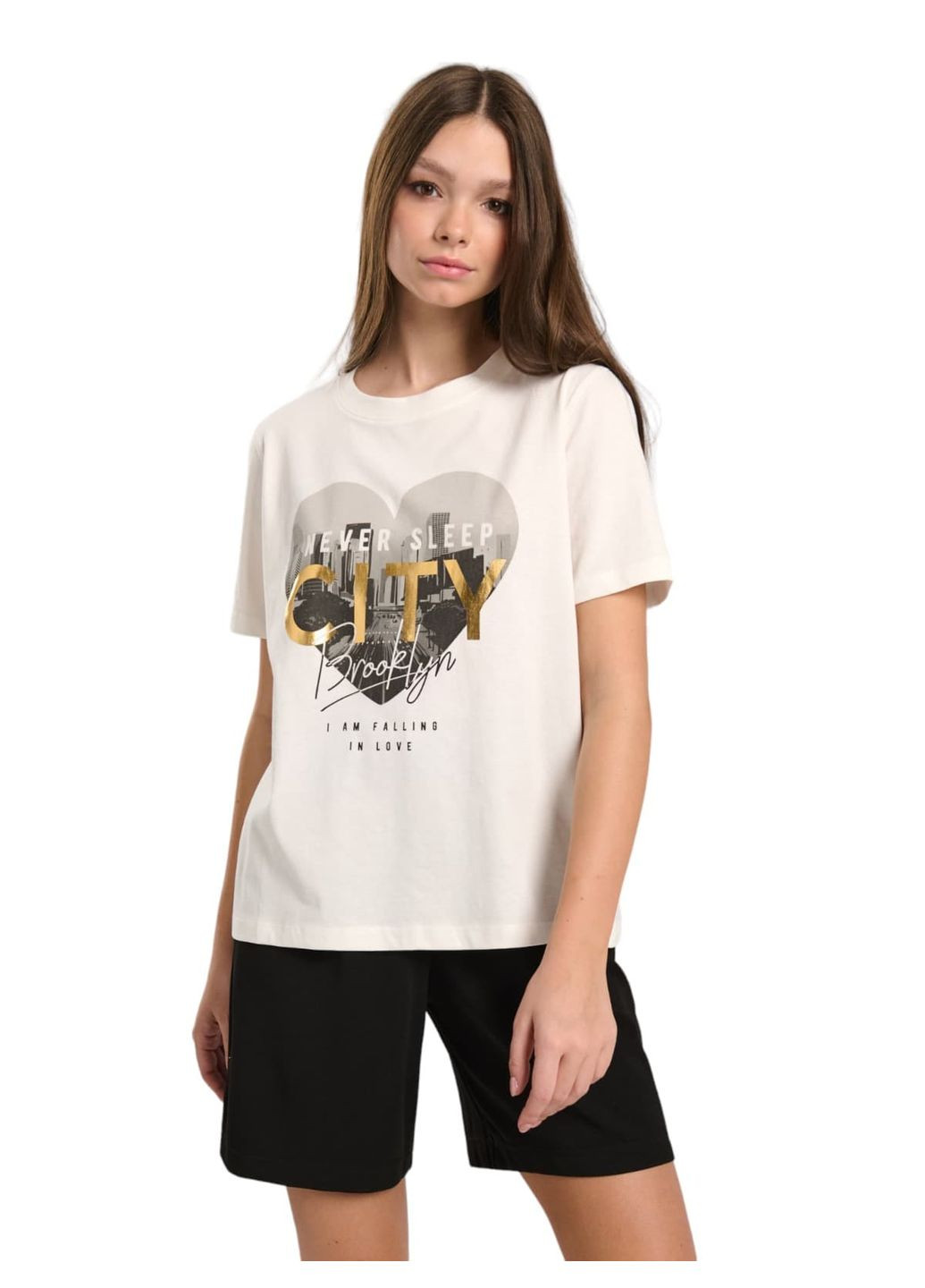 Женская футболка 832201-M No Brand - (336891691)