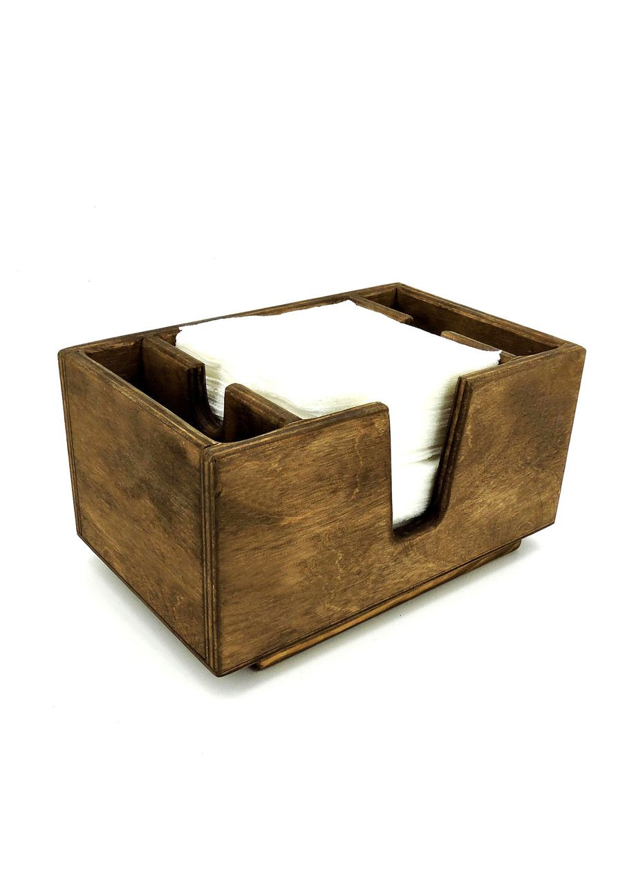 Серветниця з дерева Санкара капучино (СЛФ-001109) No Brand (327867153)